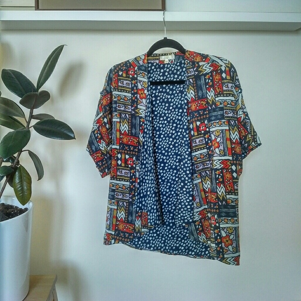 Anthropologie Porridge Silk Bolero Jacket - S